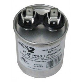 Generic Start Capacitor, 20 MFD 370VAC Run Capacitor (12714)