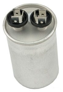Mars-2 Electric Motor Run Capacitor, 55 MFD, 370V, 50/60 Hz Round (628318-314) use (12726)