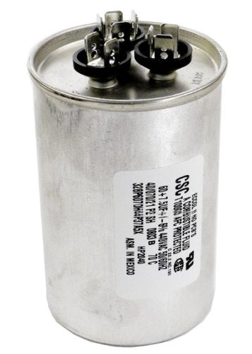 A.O. Smith/Magnetek Run Capacitor, 50 MFD, 370VAC (17586350) or (175863-50) use (12725)