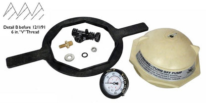 Pentair Triton II Closure Kit, V Thread, Before Dec. 1, 1991 (154697)