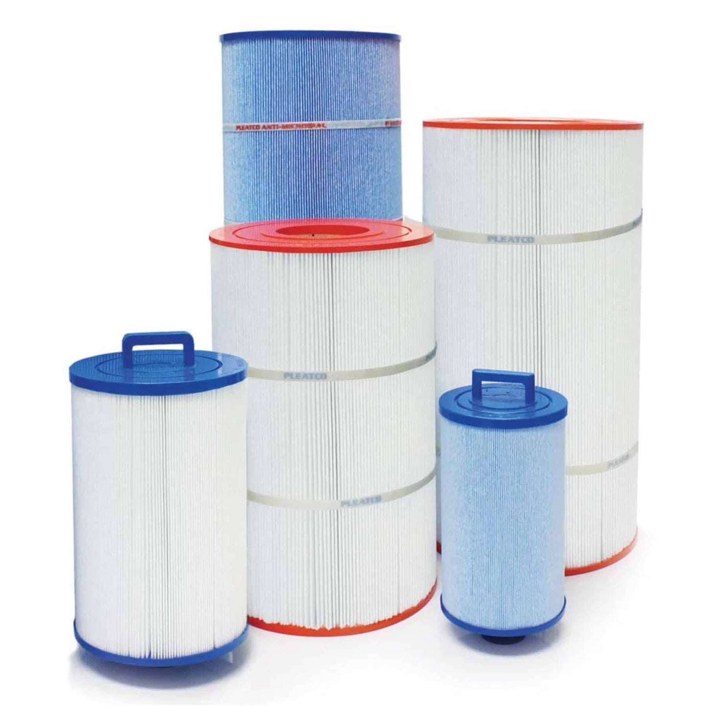 Pleatco Replacement Cartridge, 50 Sq. Ft., 8-1/2" x 7-1/16" (PVT50WH)