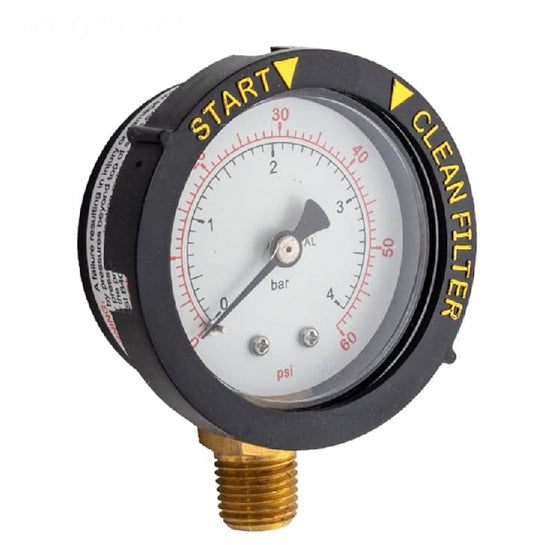 Pentair FNS Plus Gauge, pressure, 1/4 in. (53003201) Now 190058Z
