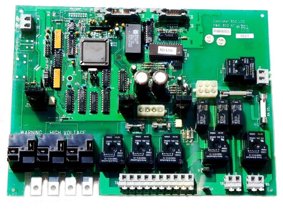 Jacuzzi Spa Control Panel for J-1000 w/LCD (6600-187)