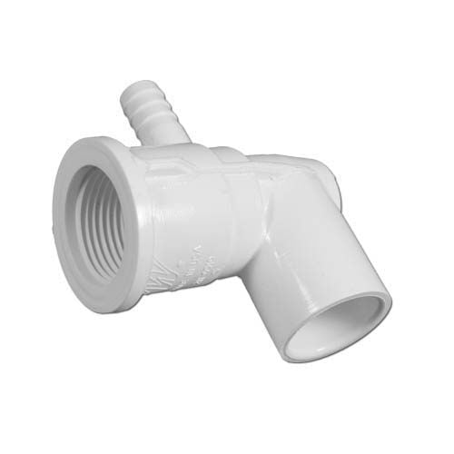 WaterWay Ozone/Cluster jet Body, Ell, 3/8" B Air x 1/2" S Water (211-0510) - Obsolete