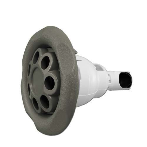 WaterWay Power Storm Massage Jet Internal, 5" 5 Scallop Face, Gray (212-7747)
