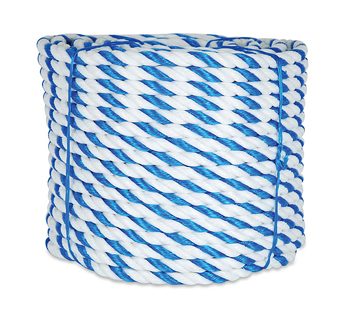 Pool Rope 3/4 in Blue/White (PR75-3) (PR753EACH) Price is per ft