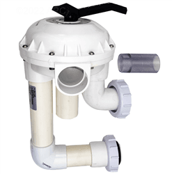 Pentair Multiport Backwash Valve, 2 in., High Flow, Preplumbed for DE Filters (261142)