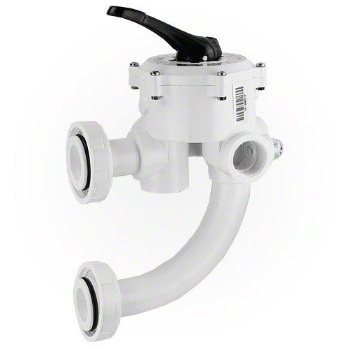 Pentair Multiport Backwash Backwash Valve, 1-1/2 in., Preplumbed for DE Filters (261177)