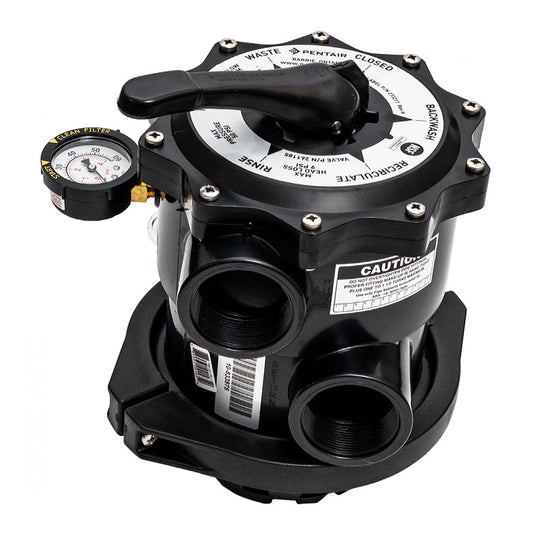 Pentair Top Mount Multi Port Backwash Valve - 261185