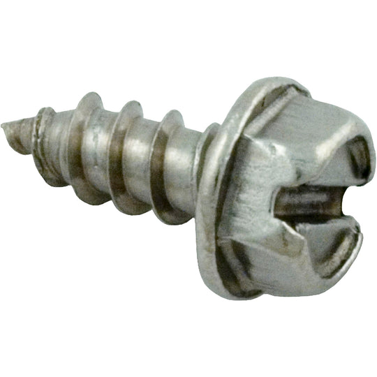 Pentair Water Pool and Spa Inc Ss Flat Head Screw 4/PK #14 18-8 - 273071Z