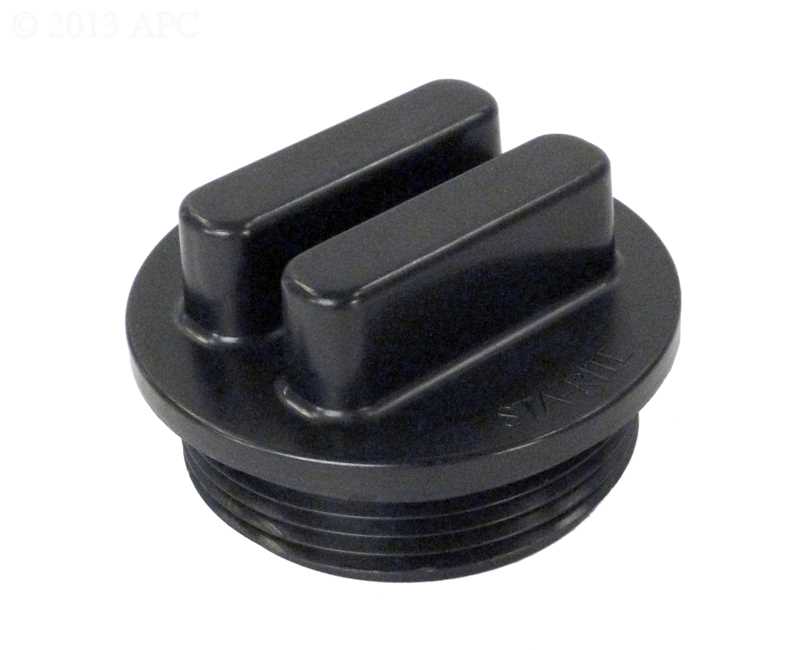 Pentair (PacFab) FNS Plus Plug 1-1/2 in. Drain, w/O-Ring (86202000) use (27001-0022)