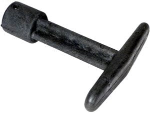 2.0 PVC Slide PF OS PVC Slide Valve Tee Handle(27-3065) (V36-179)