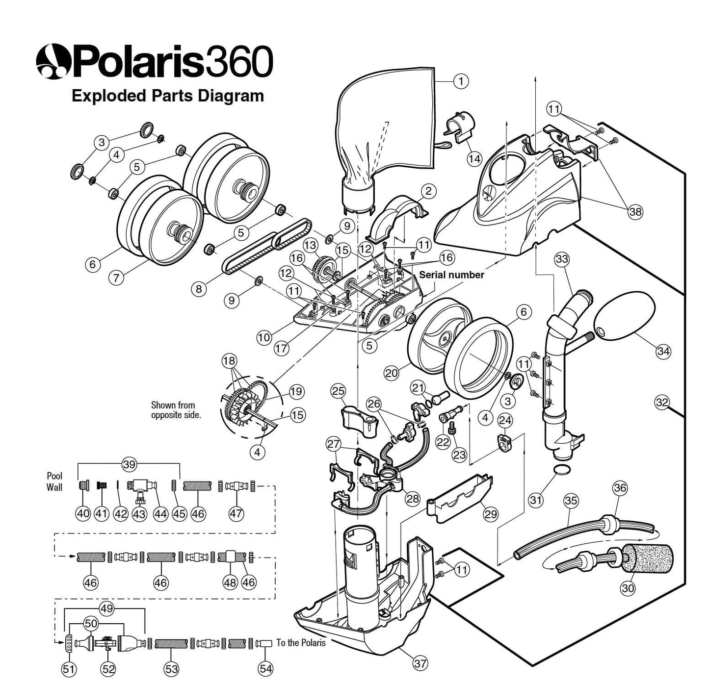 Polaris® 360 Parts