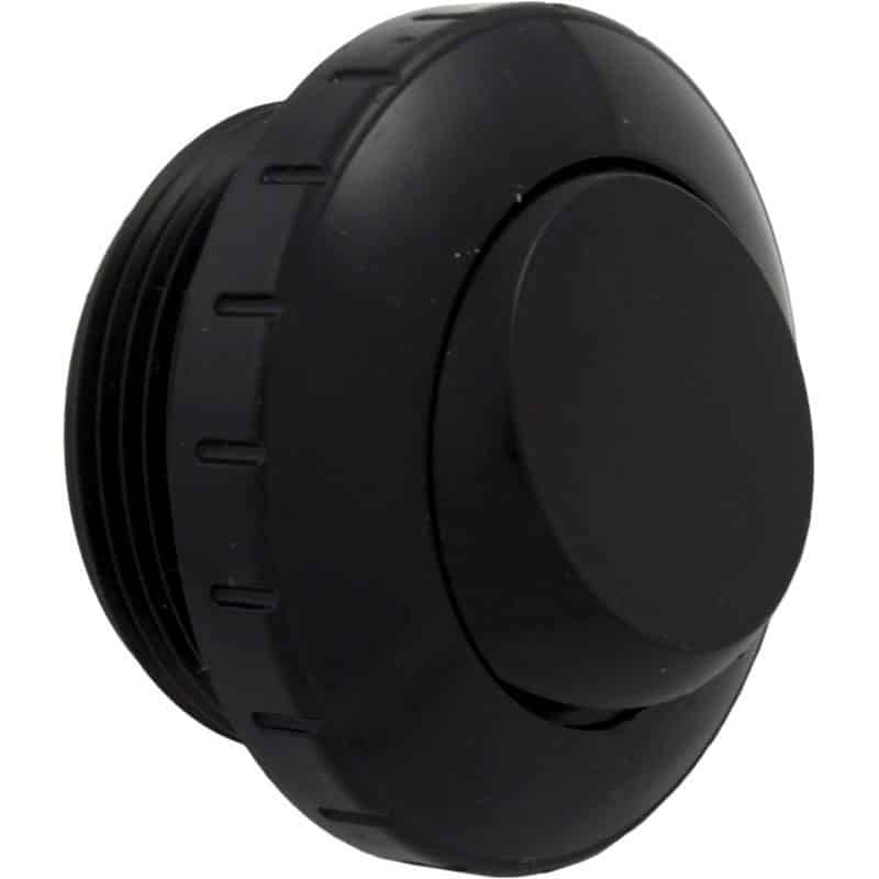 Spa Jets 1.5 in MPT Black Eyeball w/ Slot Hole (400-1411AB)