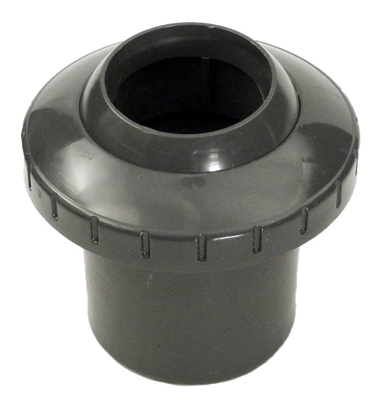Spa Jets 1.5 in Slip Dark Gray Insider 1inOP (400-1429E-DK)