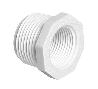 Threaded Reducer Bushing, 1.5 In. MIPT (Male Thread) x 3/4 In. FIPT (Female Thread) (439-210)