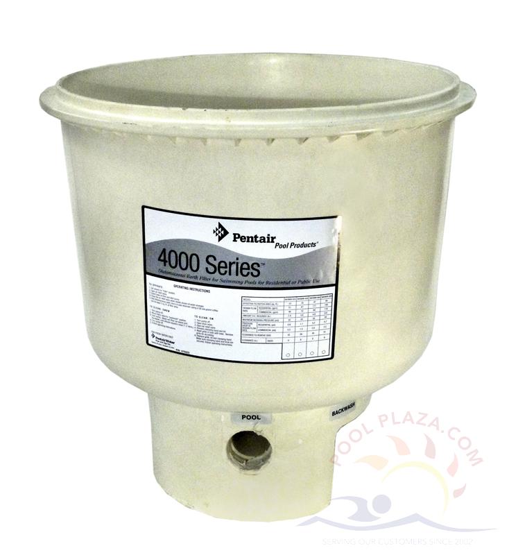 Pentair SMBW 4000 (Fiberglass) Tank, Bottom SMBW 4000 Series, White (197130)