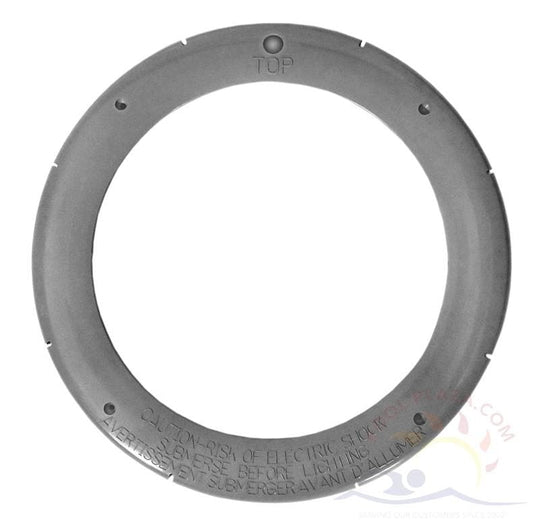 Pentair Amerlite Large Plastic Face Ring, Gray, for SS Rim (79212165)