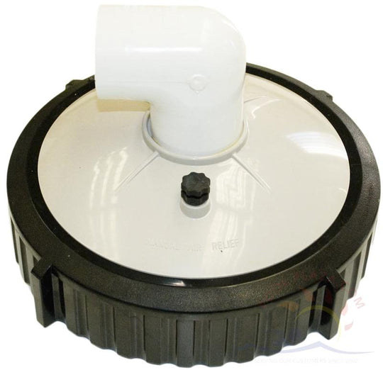04 - Hayward Easy-Clear Filter Head (Cover), w/Check Valve & Locking Ring (CX400BA)