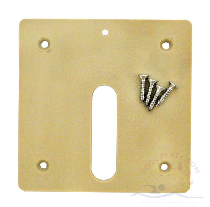 Polaris® MiniJet Beige Cover Plate & Screws (MJ6330)