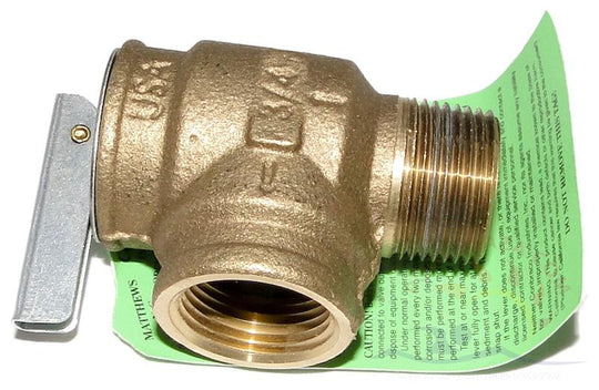 Jandy® Series 2 ESG Brass Pressure Relief Valve, 75 lb., (1993 - 1996) (R0040400)