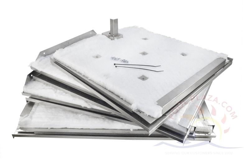 Jandy® Laars Lite2 (20Present) Heater, Combustion Chamber Assembly, 250 (R0316703)