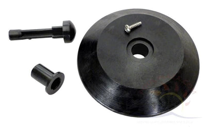 10b - Jandy® Ray-vac™ nose wheel kit, gunite, black (R0379900) - Obsolete