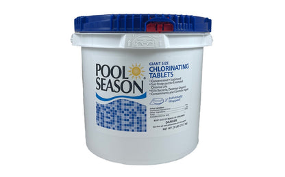 SUNCOAST CHEMICALS 25# POOL SEASON 3" TABS | 47251270