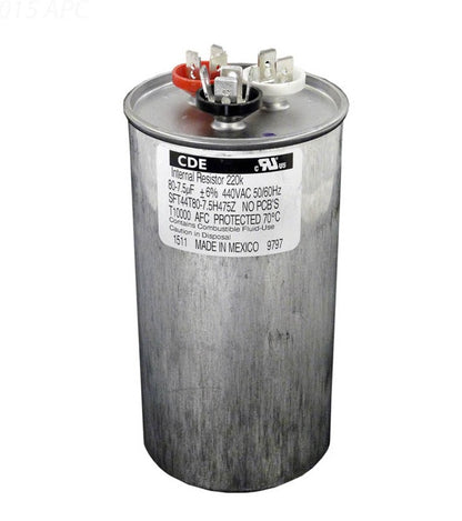 Pentair Capacitor 80/7.5 Mfd 440V For Ultratemp Heat Pump