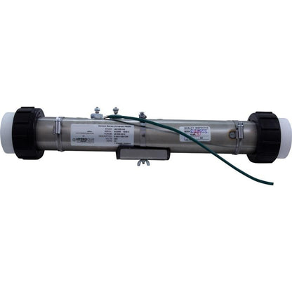 HydroQuip Universal FloThru Heater w/Unions, 15"x2", 230V, 5.5kW (48-1555-HS)