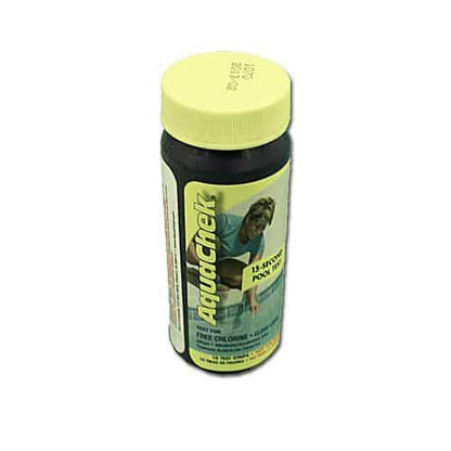 AquaChek Chlorine Test Strips, Bottle of 10 (511297) - Obsolete