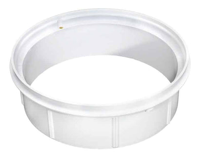 Pentair Bermuda Skimmer, Deck Extension Ring, Gunite, White (516253)