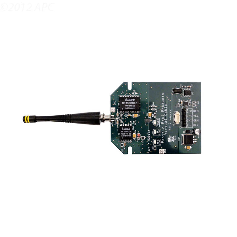Pentair MobileTouch Transceiver Circuit Board with Attached Antenna Obsolete - 520341