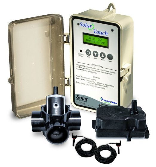 Pentair SunTouch Control System w/1 actuator, 1 Solar Valve, 2 Temp Sensors (520819)