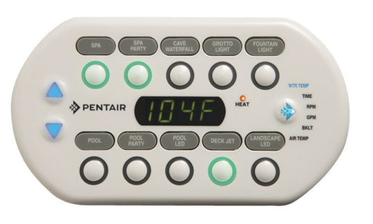 Pentair Spa Command Spa-Side Remote, White, 250 ft. Cord (521179)