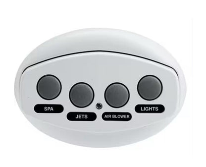 Pentair Four Button Remote w/100' Cable, White (521885)