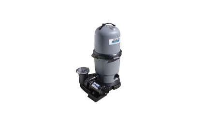 Waterway™ 522-5147-3S 100 SqFt ClearWater II™ Cartridge Filter System for Above Ground Pool 1.5HP with Hi-Flo II 2-Speed Pump and 3' Twist Lock Cord