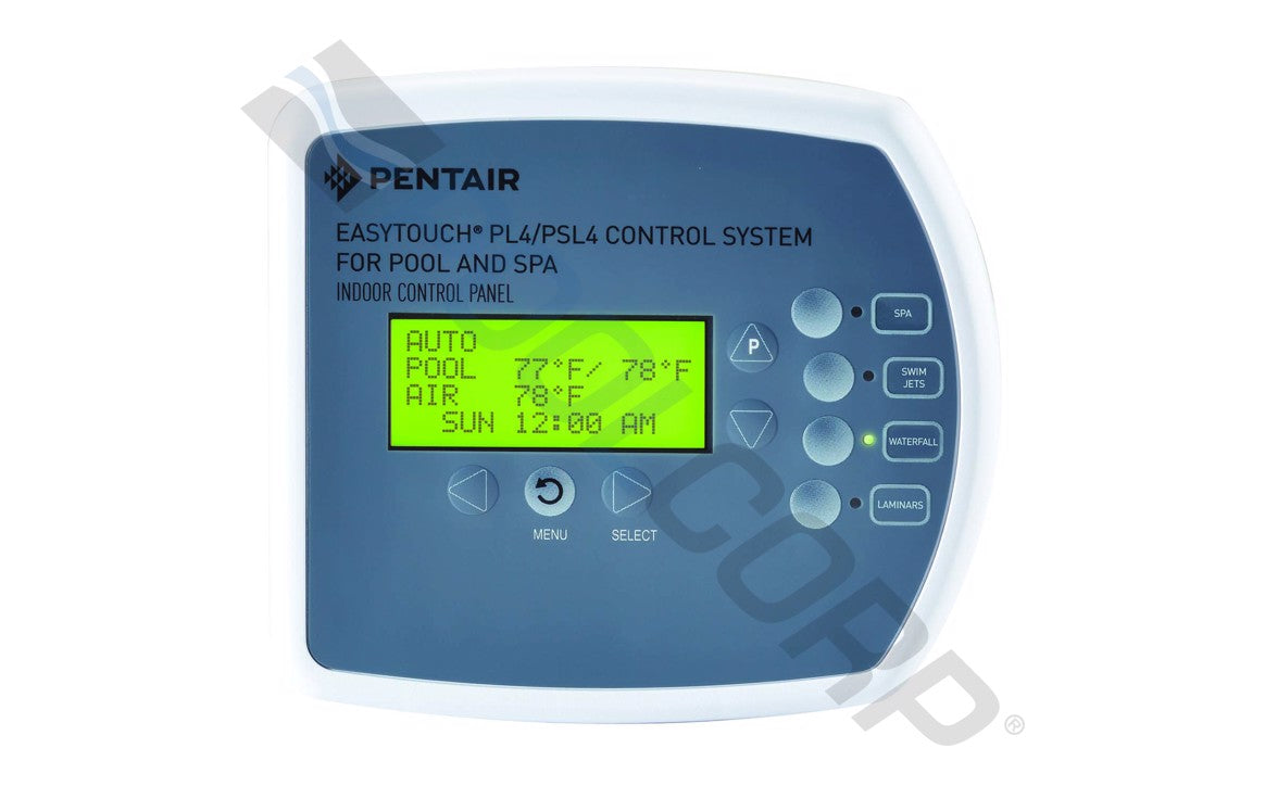 Pentair EasyTouch® 522465 Indoor Control Panel For EasyTouch® PL4 and PSL4 Pool and Spa Control System