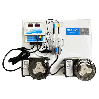 Rola-Chem pH/ORP Controller, 38 GPD & 12 GPD Peristaltic Pump - 554501