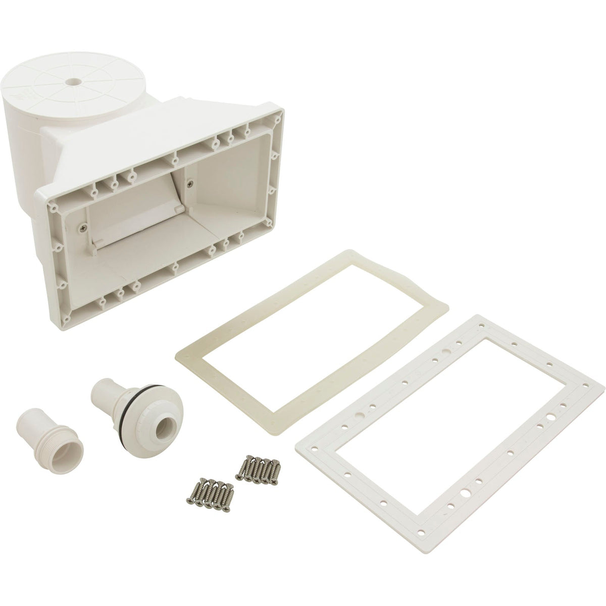 Waterway Flo-Pro II Wm Ag Skim with Ret 1.5"FPT White - 560-C3C60L
