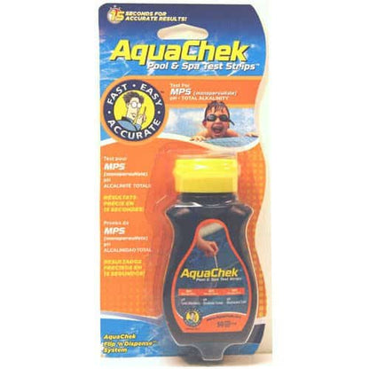 AquaChek Monopersulfate Test Strips, Bottle of 50 (561682A)