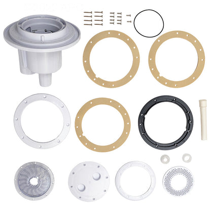 Pentair ColorVision LED Bubbler Vinyl Fiberglass Niche Kit - 580036