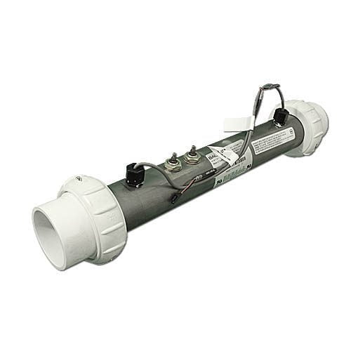 Balboa FloThru Heater w/2 M7 Sensores, half unions, Studs, 15" x 2", 230V, 5.5kW (58083)