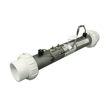 Balboa FloThru Heater w/2 M7 Sensores, half unions, Studs, 15" x 2", 230V, 5.5kW (58083)