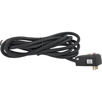 Hydro-Quip Right Angle 3-prong Wall Plug w/15' Cord, 115v, 15 Amp, Rainproof (60-0061B)