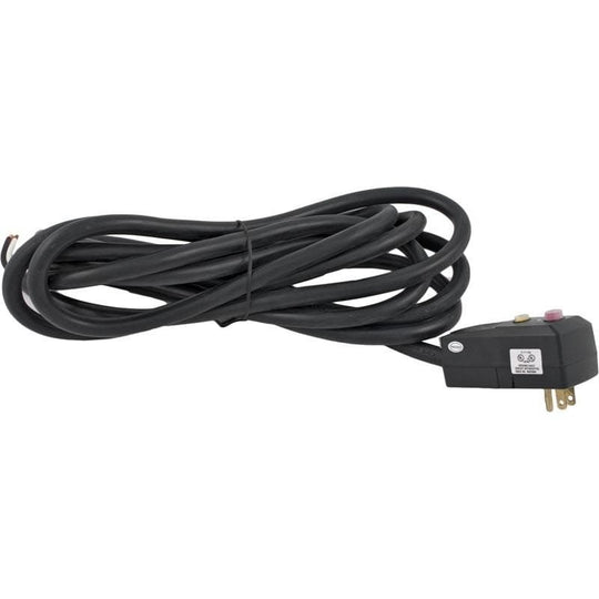 Hydro-Quip Right Angle 3-prong Wall Plug w/15' Cord, 115v, 15 Amp, Rainproof (60-0061B)
