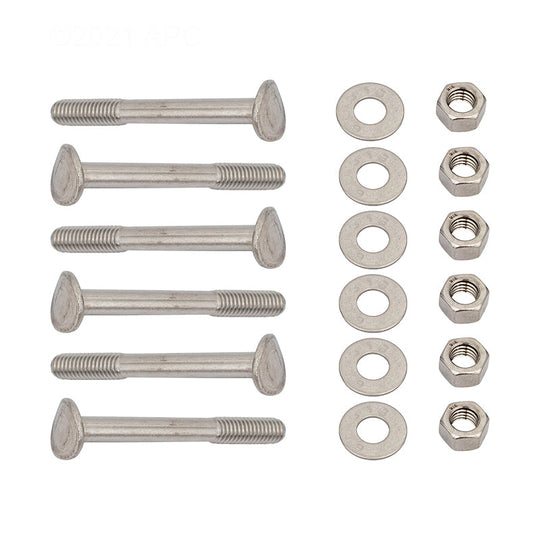 S.R. Smith SS Ladder Bolt, Nut & Washer, Set of 6 - 60-704