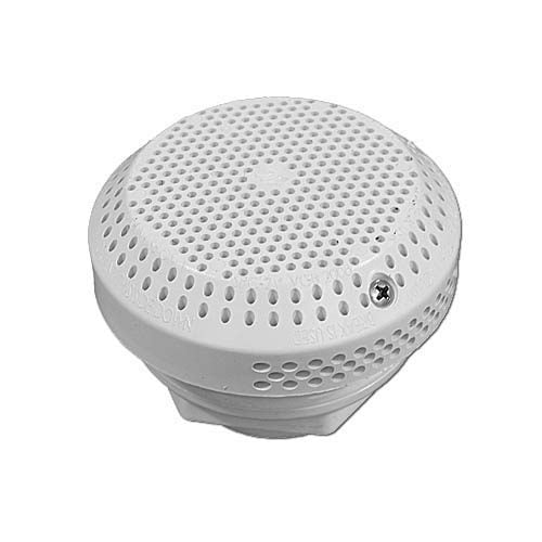 WaterWay Pool Suction Assembly, Hi-Flo, VGB Cert., 1-1/2" w/3-3/4" Cover, White (640-3250V)