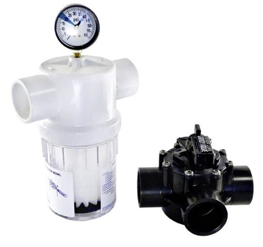 Jandy® Energy Filter, Gauge and NeverLube® 3 Port Valve (6488)