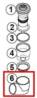 Jacuzzi Air Control Valve, Elbow, J-LX/J-LXL/J-300/J-500 (6540-910)
